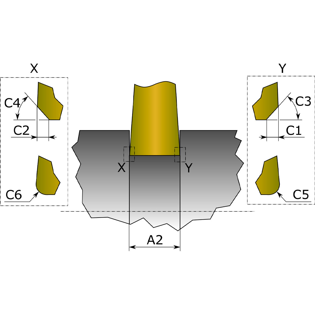 INSERTO S64T.0185.00 EG55 PH HORN
