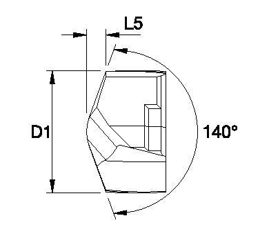 INSERTO KSEM0969HP KC7315 KENNAMETAL