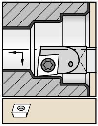 BORING BAR CA E05MSCLDL12 5/16" KENNAMETAL