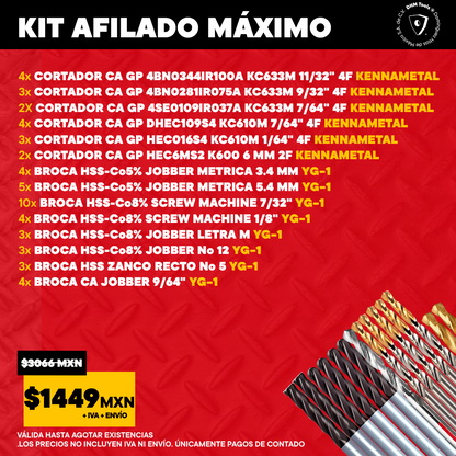 KIT AFILADO MÁXIMO