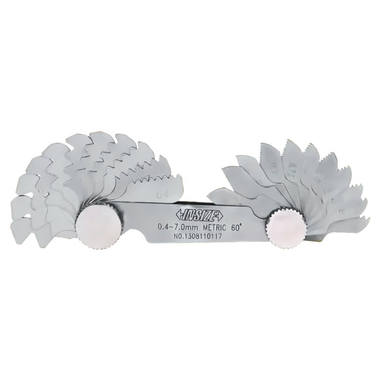 CUENTA HILOS METRICO 24 HOJAS (0.25 - 7.0 MM) INSIZE
