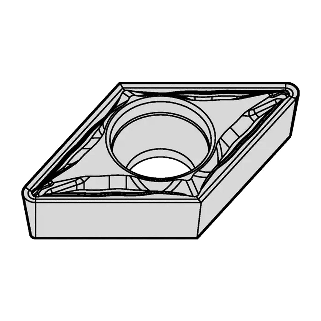 INSERTO TORNEADO DCMT2152FP KCP25B KENNAMETAL