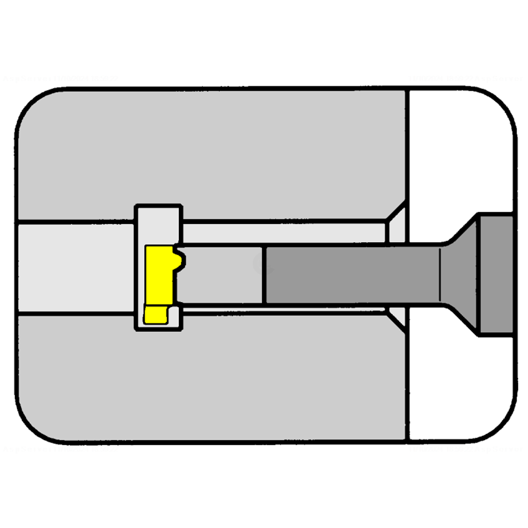 HOLDER BU108.ST05.00 1/2" PH HORN