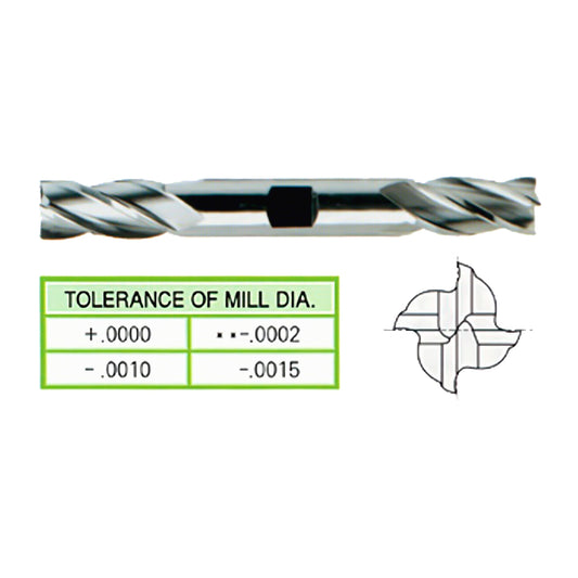 CORTADOR HSS CC DOBLE 5/16" 4F YG-1