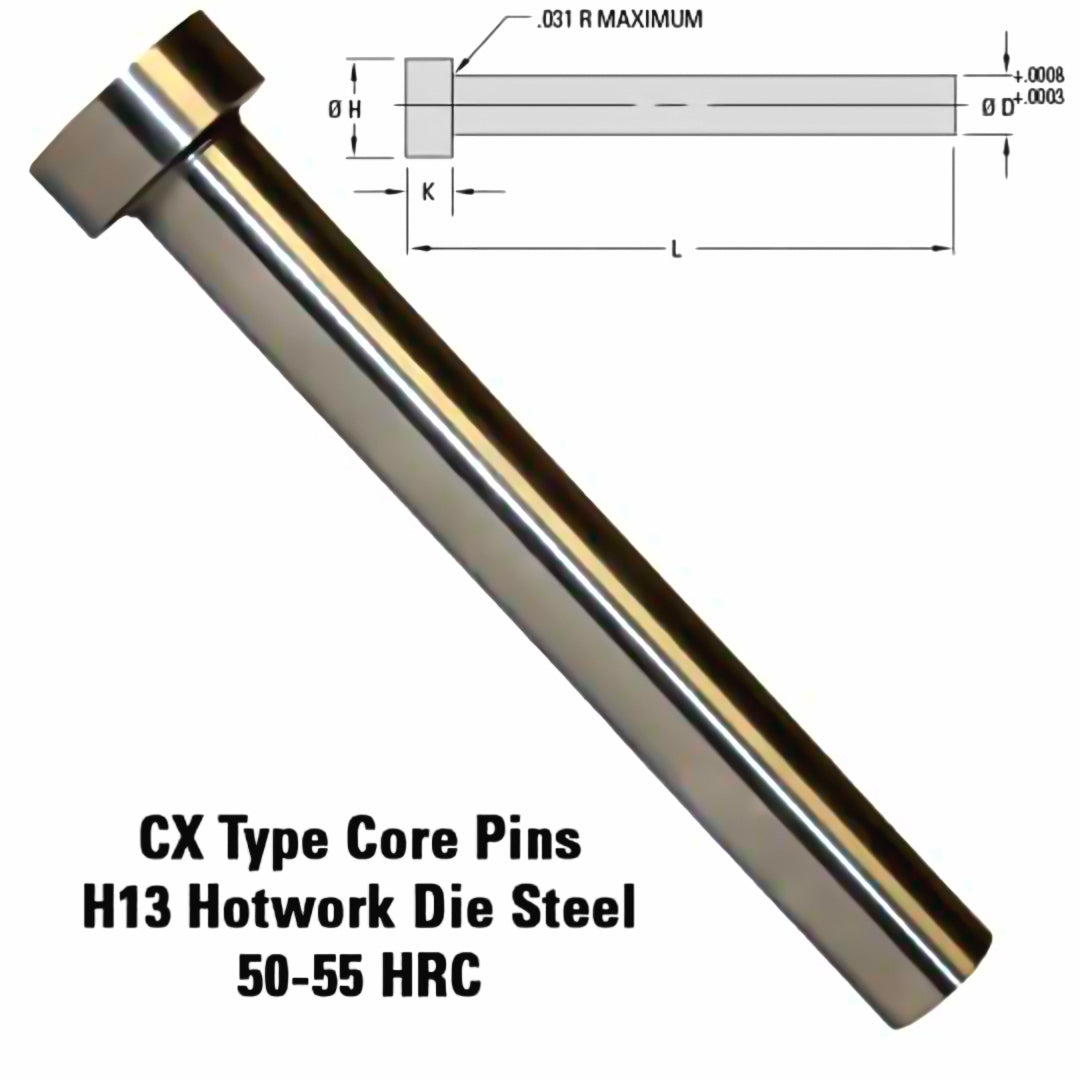 PIN RECTIFICADO MILACRON