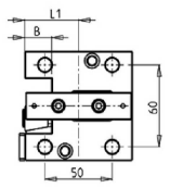 TORTUGA RADIAL 3/4'' P/ NAKAMURA MD TOOLING