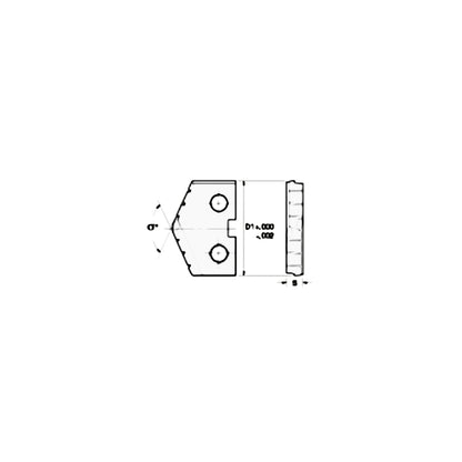 INSERTO QPV2875HD KC300 KENNAMETAL